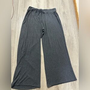 Michael Stars Dark Gray Wide-Leg Pants